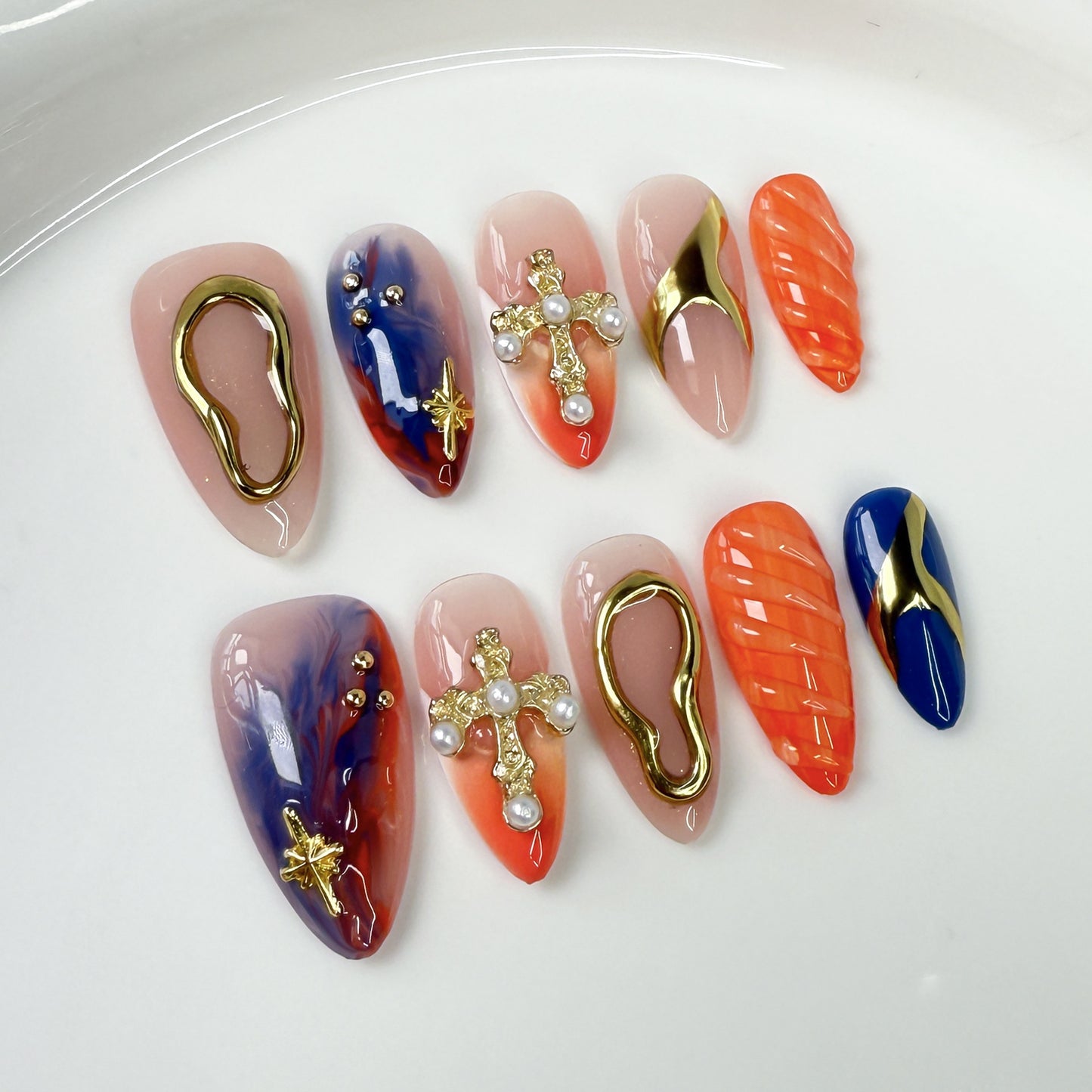 Solar Tide Series Press-On Nails