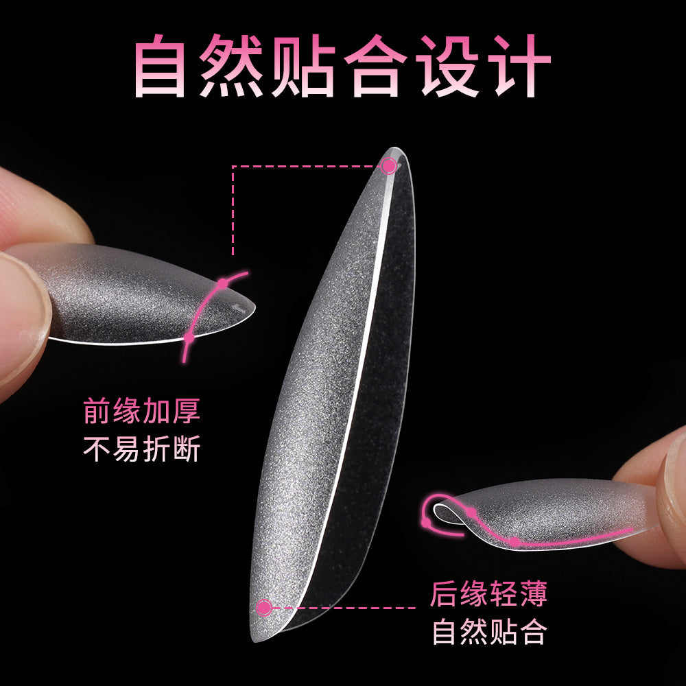 365nails Full-Matte Nail Tips | Multi-Shape Nail Extension Set with Storage Case