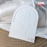 Embossed Gold Cotton Display Cards for Press On Nails (MOQ=50)