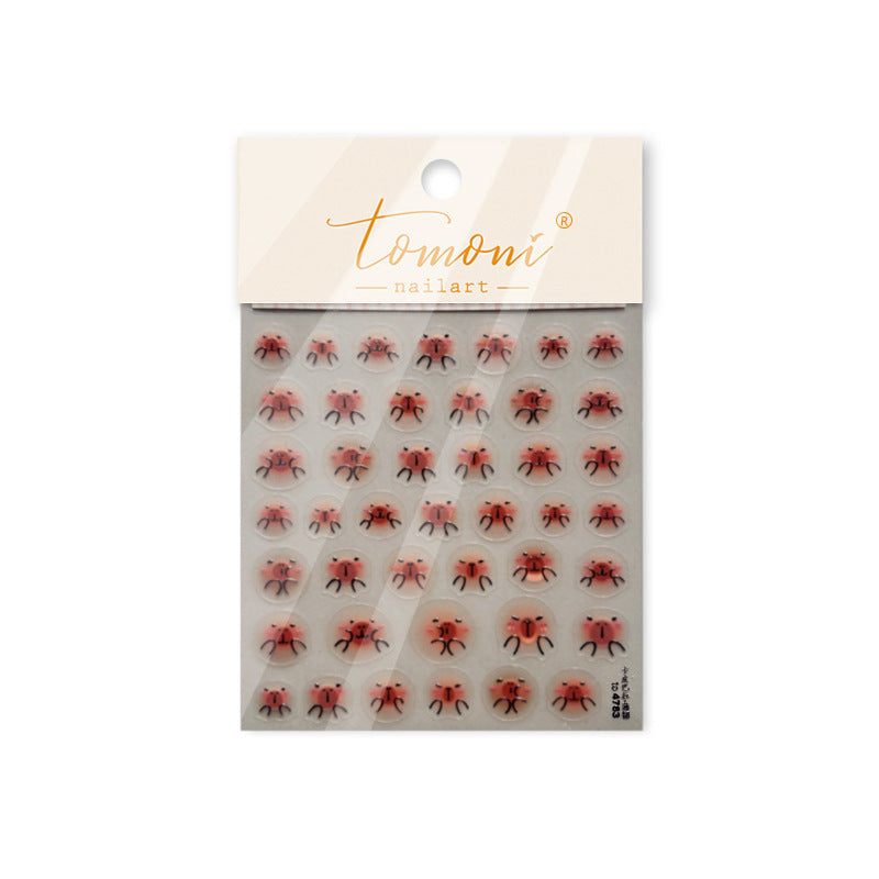365nails: "Cute Blush Expression" – nail art stickers