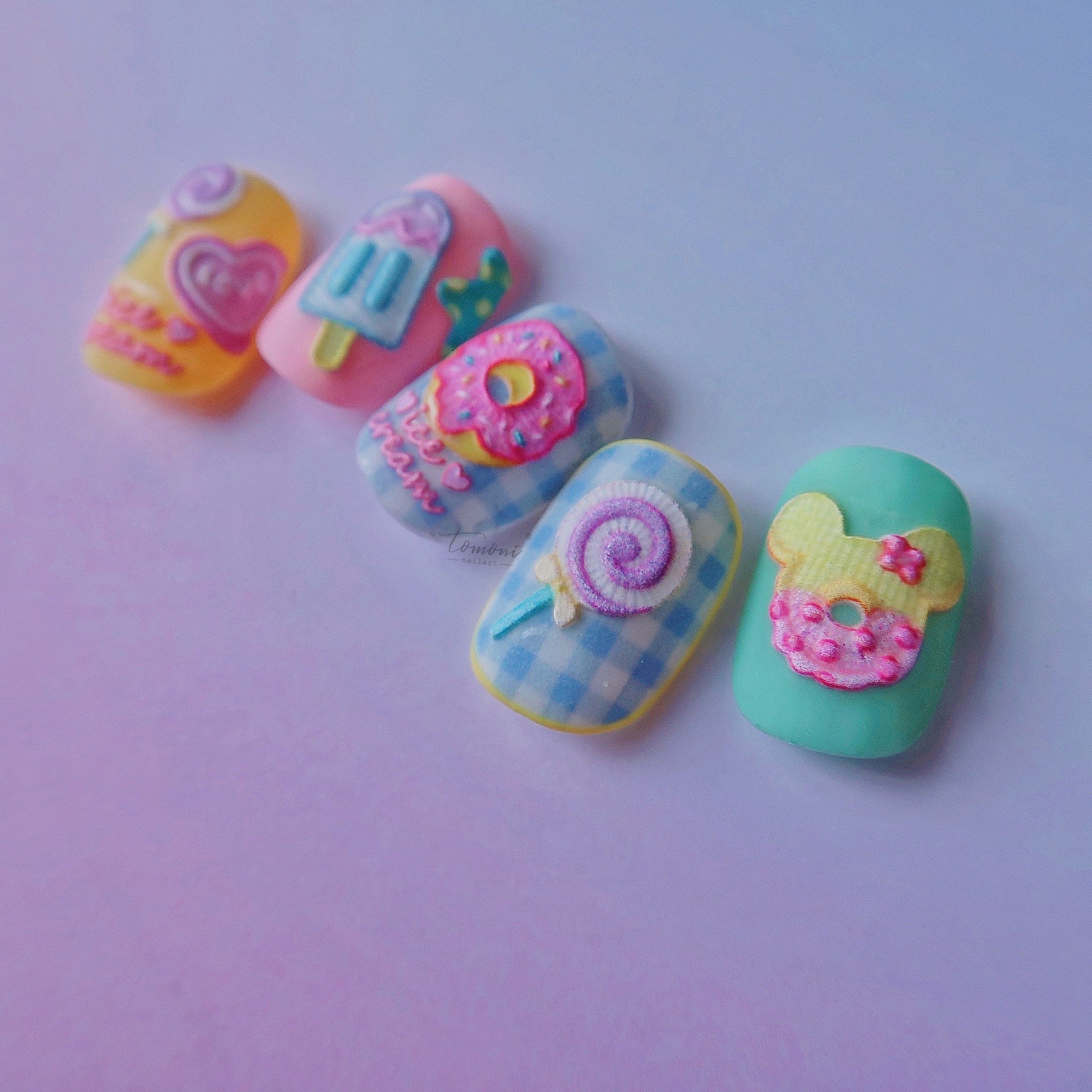 365nails: "Pink Sweet Treat" – nail art stickers