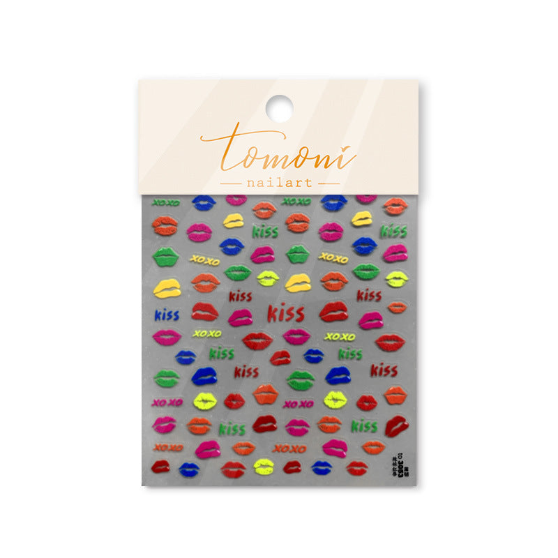 365nails: "Cute Pastel Animal Mix" – nail art stickers
