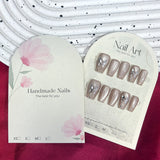 Arch Pearl Shimmer Press On Nail Display Cards (MOQ=50)