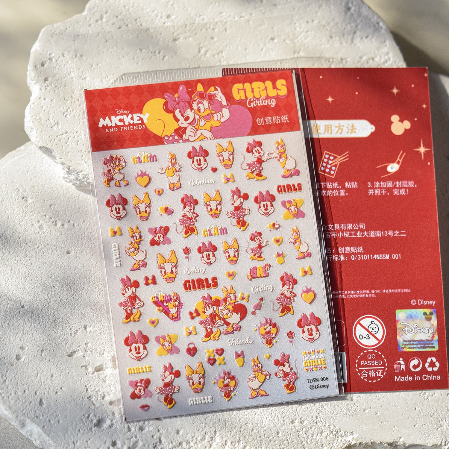 365nails: "Minnie & Daisy Girls" – nail art stickers