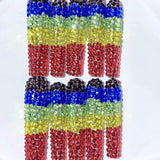 Rainbow Crystal Gradient Sparkle Press On Nail Set