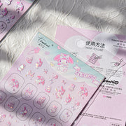 My Melody 貝殼光系列：「甜心兔」 – 3D虹彩甲貼