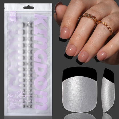 Nail Tips hot-selling nail pieces Frosted French, no-carving and grinding nail patches Prefabricated nail 120 pieces False nail wholesale