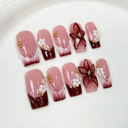 Cherry Dusk Series Press-On Nails
