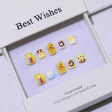 Children's special cute cartoon nail art 3-12 years old girls and children nail art film