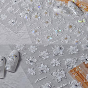 365nails: "Holographic Birth Flower" – Nail Art Stickers