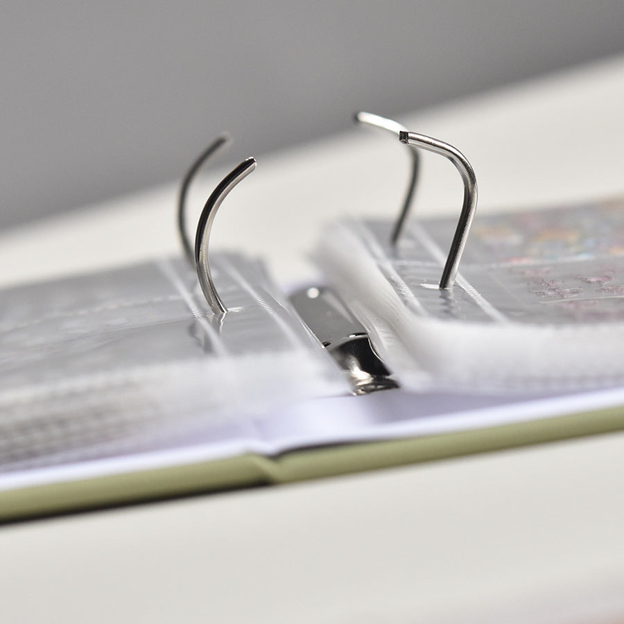 Loose-Leaf Sticker Storage Book: "Sticker Collection Organizer"