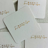 Square Minimal Display Cards for Handmade Press On Nails (MOQ=50)