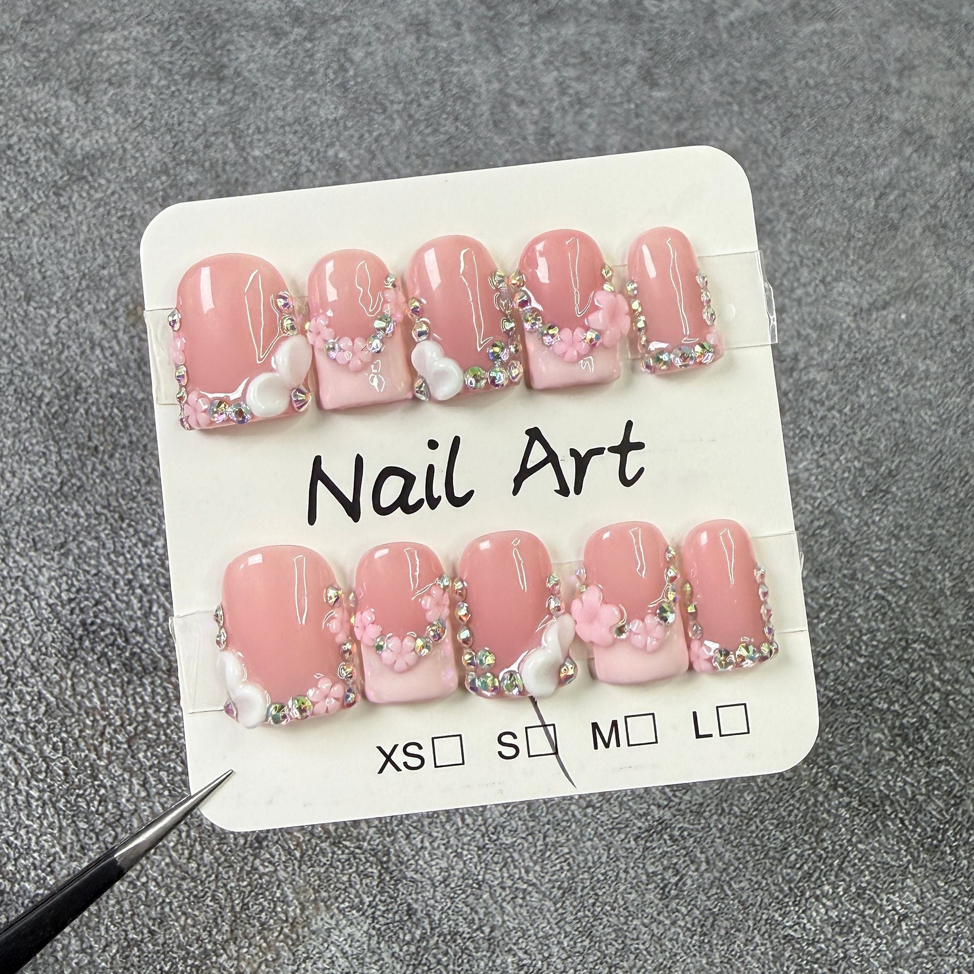 Sweetheart Blossom Series Press-On Nails