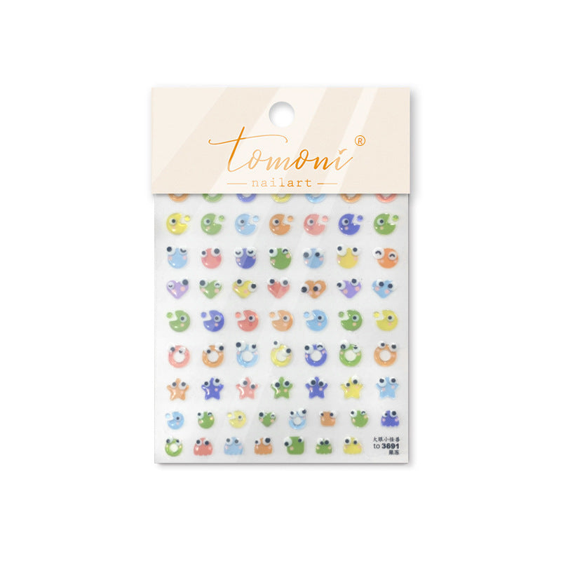 365nails: "Cute Monster Party" – nail art stickers