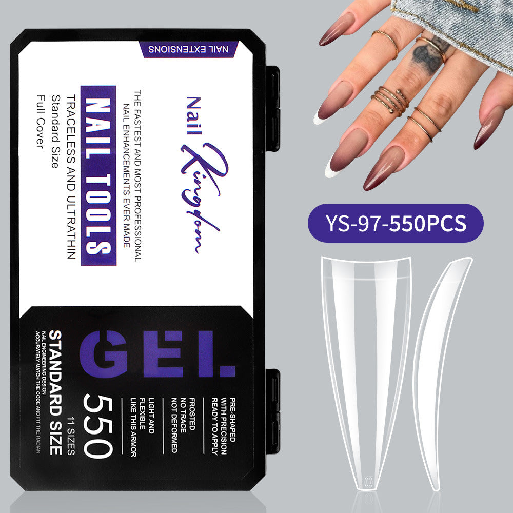 Pro Multi-Style Collection: "Gel Nail Tip Assortment" – Gel Nail Tips (550pcs)