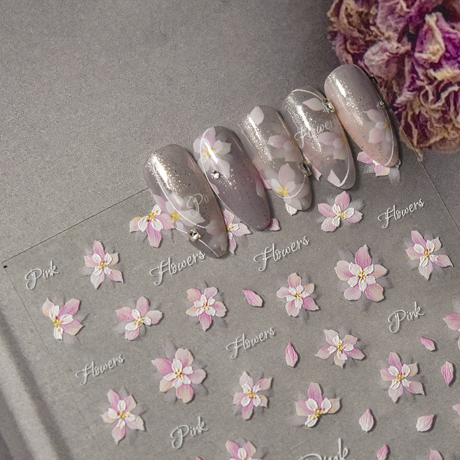 365nails: "pastel spring sakura" – Nail Art Stickers