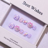 Children's special cute cartoon nail art 3-12 years old girls and children nail art film