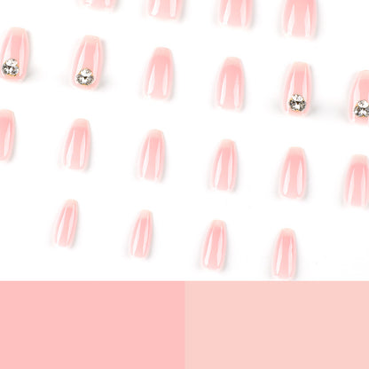 Almofadas de unha rosa com mudança gradual, broca de pilha, almofadas de unha por atacado, almofadas de unha removíveis com acabamento, unhas avançadas ｜365nails