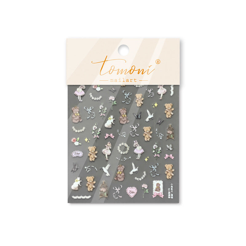 365nails: "peter rabbit garden" – Nail Art Stickers