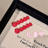 Cute Cartoon Kids Press On Nails Set