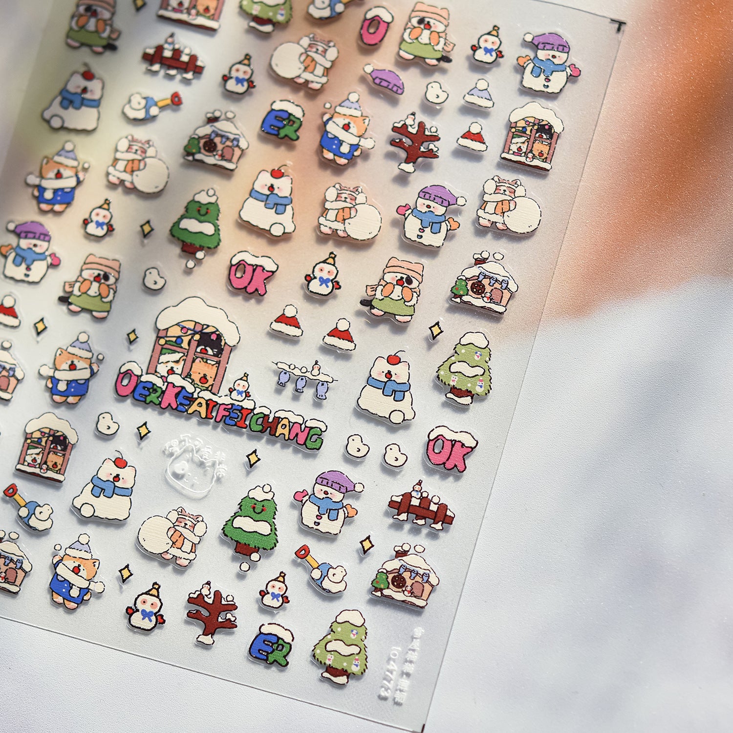 365nails: "Cute Pink Fortune Crocodile" – nail art stickers