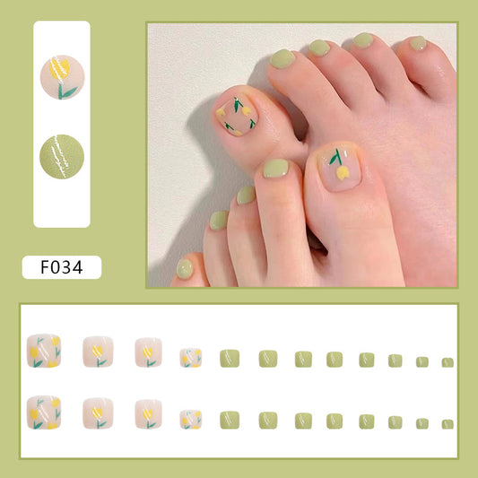 Uñas postizas Uñas postizas terminadas Uñas postizas removibles Uñas postizas para pies Uñas para pies ｜365nails