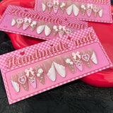 Lolita Bow & Lace Heart Press-On Nails