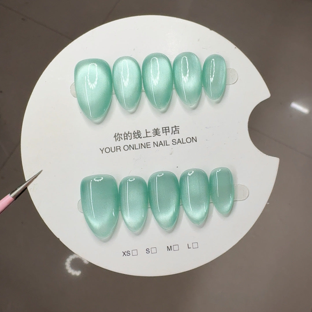 Aurora Shimmer: Handmade Cat Eye Series