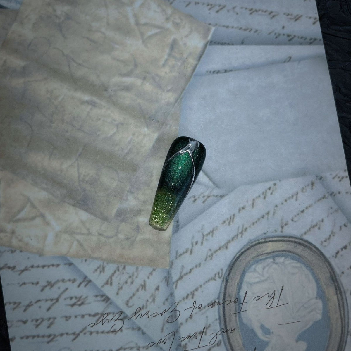 The Art Edit · Emerald Shadow Fade