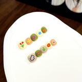 Cute Candy Cartoon Kids Press On Nails Mixed Style Set