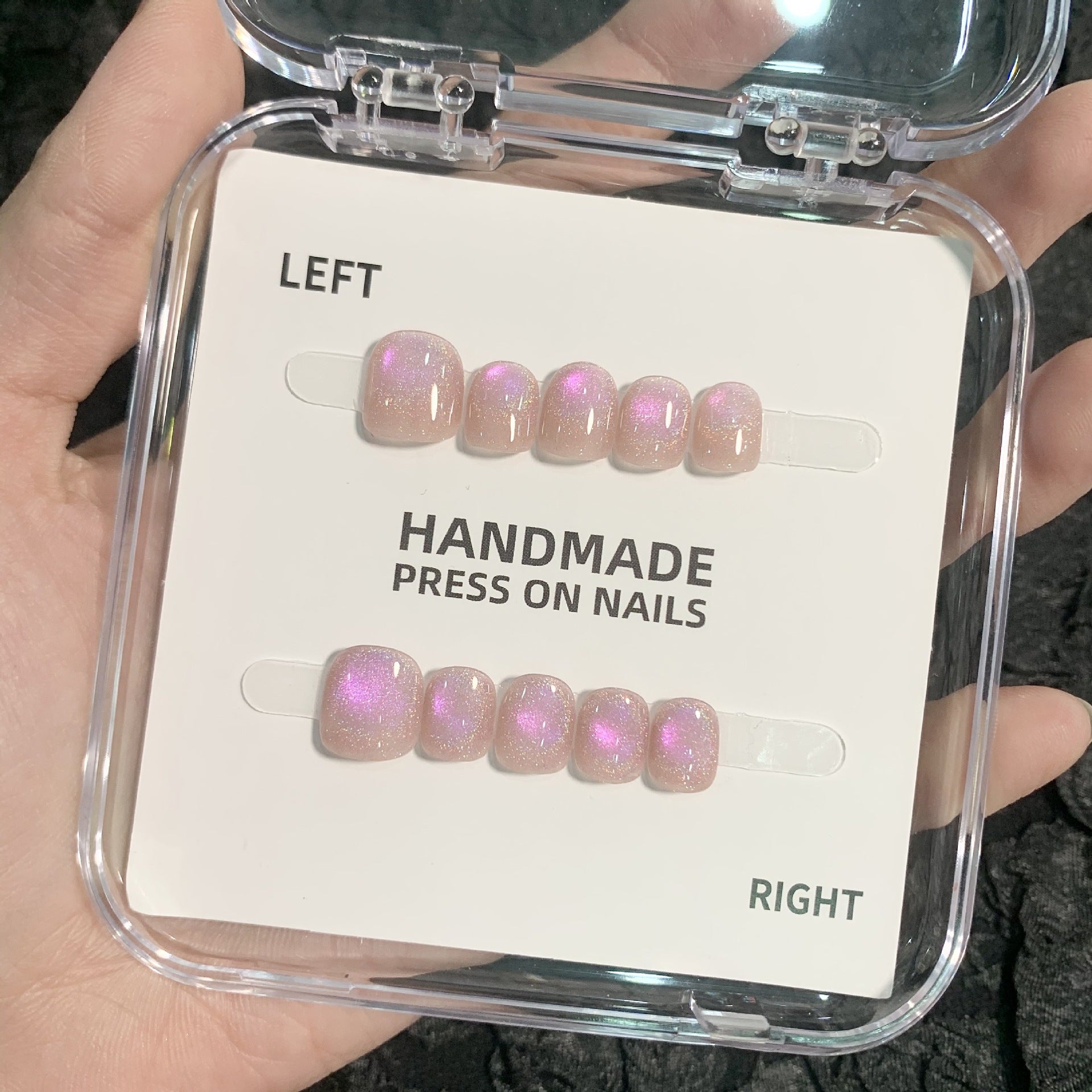 可愛迷你卡通兒童穿戴甲綜合盒