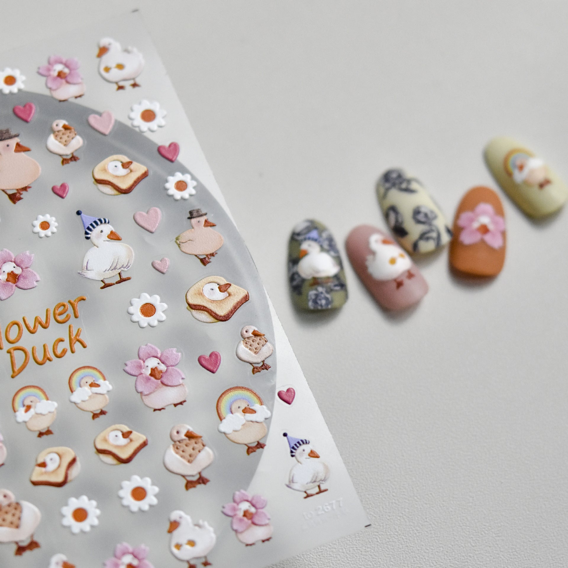 Sweet Teddy Bakery – Kawaii Nail Art Set