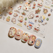 365nails: "lucky fortune cat" – Nail Art Stickers