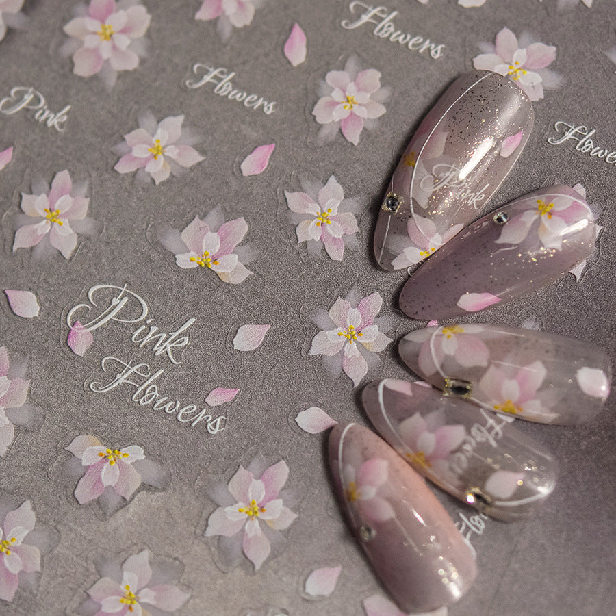 365nails: "Traditional Peach Blossom" – nail art stickers