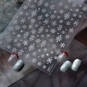 365nails: "Flocon de neige blanc" – Autocollants pour ongles