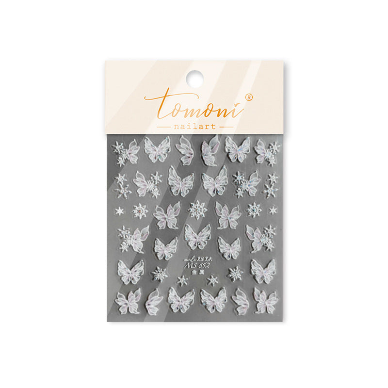 365nails: "Holographic Butterfly" – nail art stickers