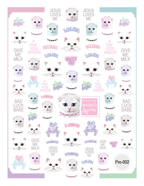 365nails: "Fleur aquarelle rose et violette" – Stickers nail art