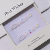 Children's special cute cartoon nail art 3-12 years old girls and children nail art film