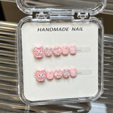Sweet Cartoon Candy Kids Press On Nails Assorted Set