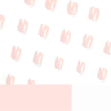 Nail art wearing nail nude nail sticker nail art piece finished product wearing nail piece fake nail simple nail piece nail piece