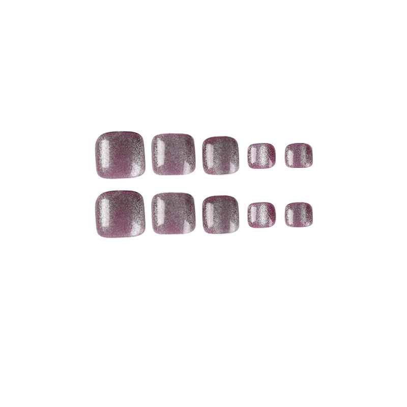 批發 貓眼效果 足部穿戴甲 閃光甲片｜365nails