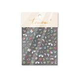 3D Embossed Nail Stickers – Whimsical Collection
