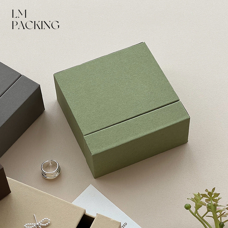 Minimalist Drawer Jewelry Packaging Box (MOQ=10)