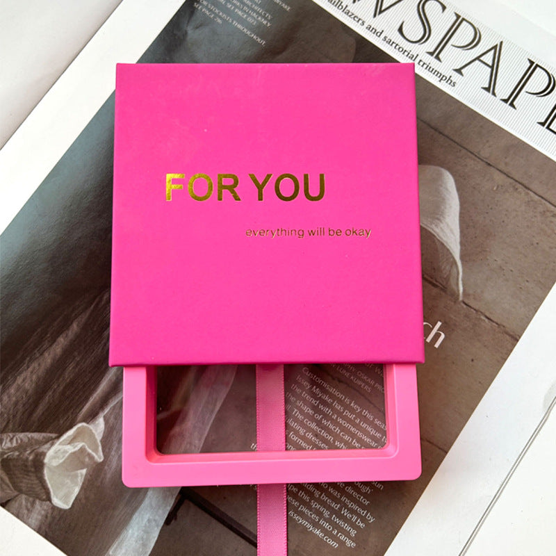 Premium Press‑On Nail Drawer Box – Elegant PE Pull‑Out Packaging Box