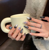 Pure handmade press on nails   nail art fake nails beauty | 365nails