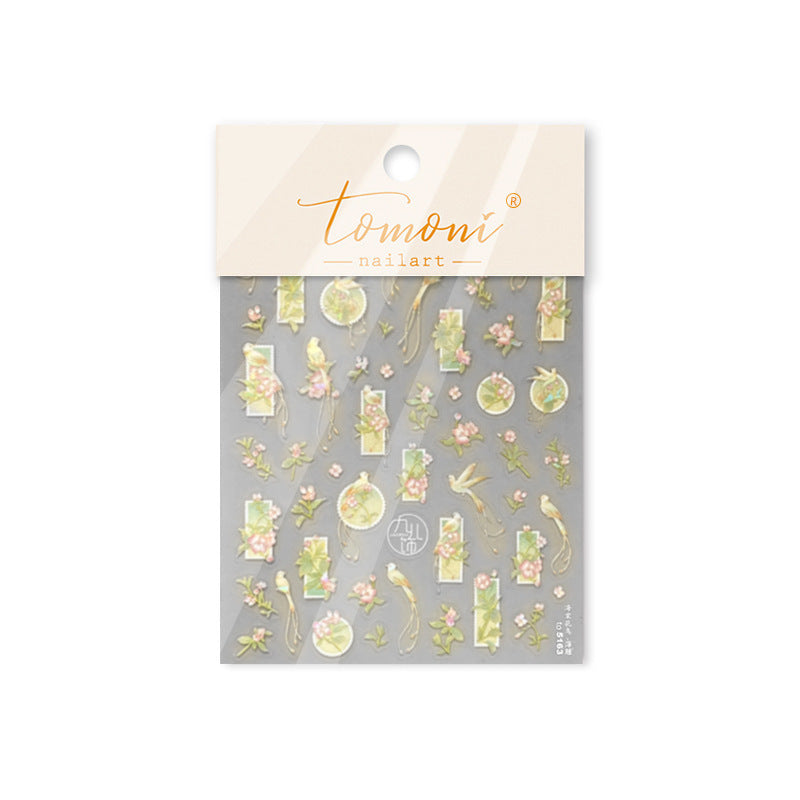 365nails: "Osmanthus & Swallow" – Nail Art Stickers