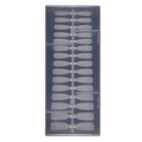 365nails: "No-File Matte Nail Tips with Guide Lines" – Short Square/Almond Nail Extensions