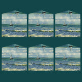 Romantic Blush Pink Envelope With Floral Wax Seal (MOQ=7)