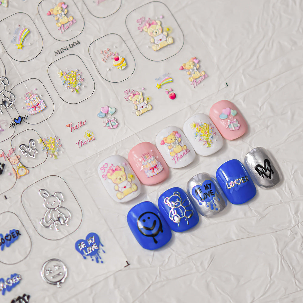 Taomini Sweet Party – Conjunto de Nail Art Fofa Colaborativa