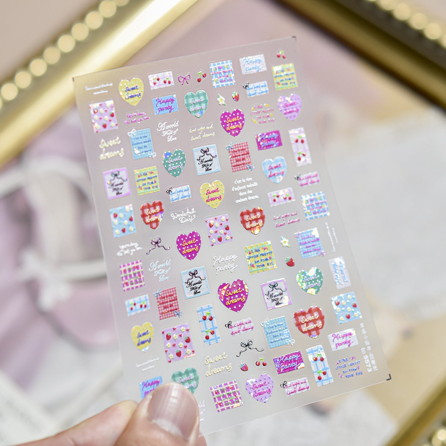 Blue Bear Journal – Cozy Vintage Nail Art Set